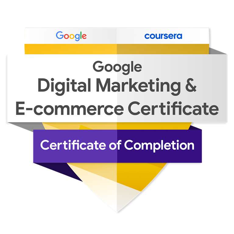 Google Digital Marketing Professional